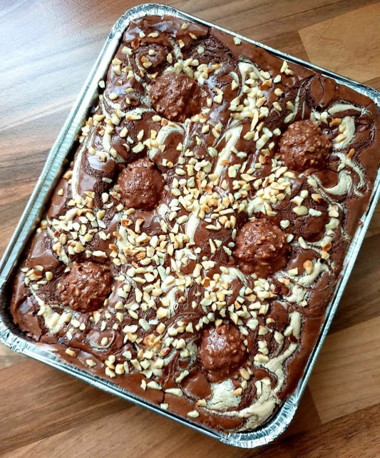 Ferrero Rocher Nutella Brownies