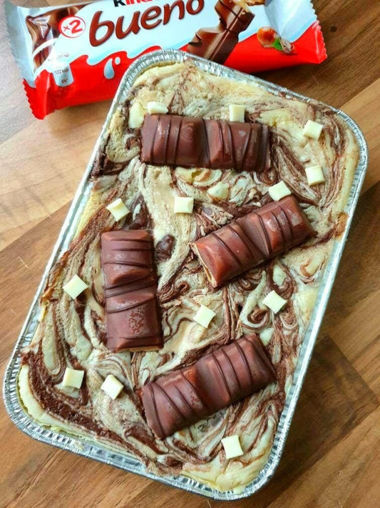 Kinder Bueno & Nutella Blondies