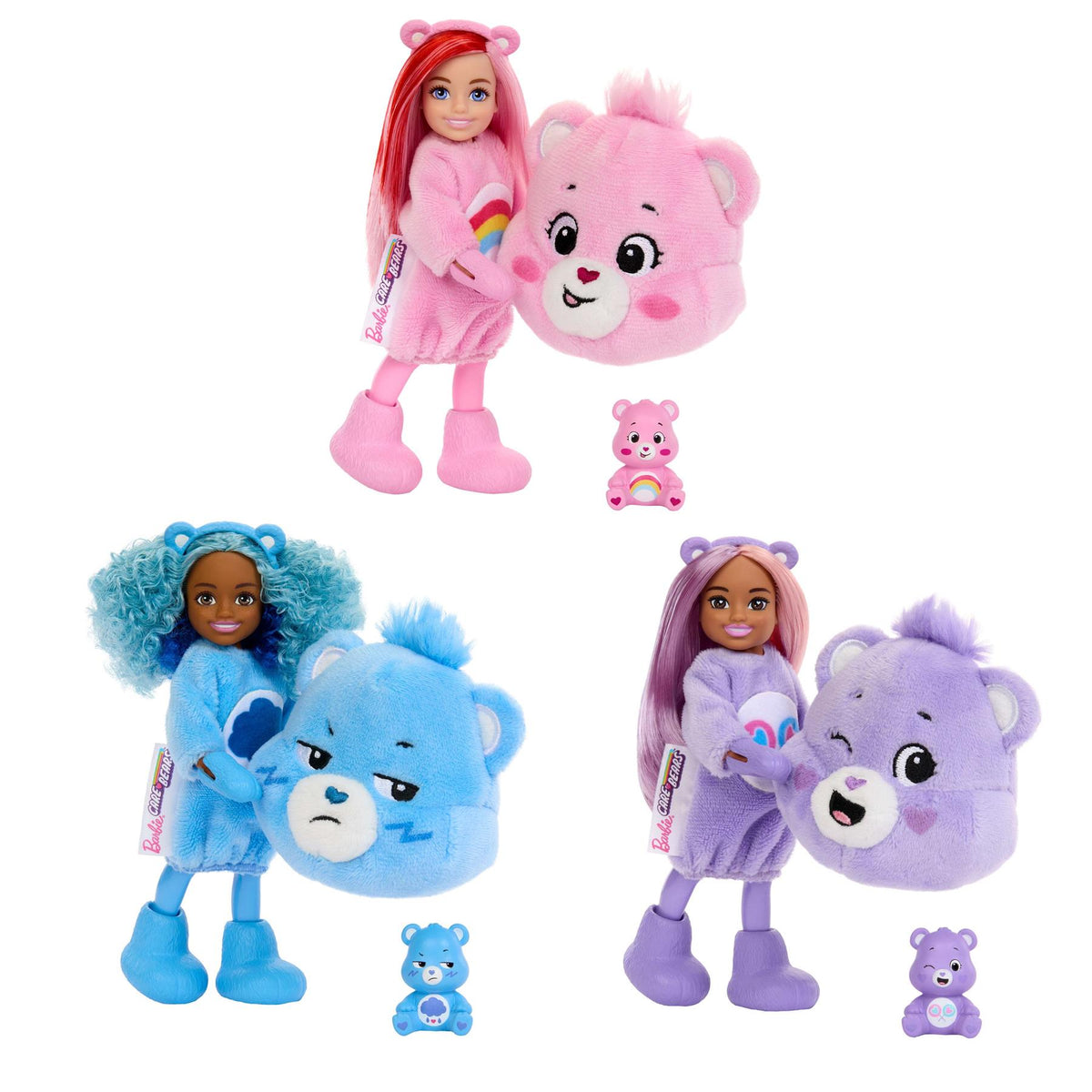 Barbie Cutie Reveal Care Bears Chelsea Doll