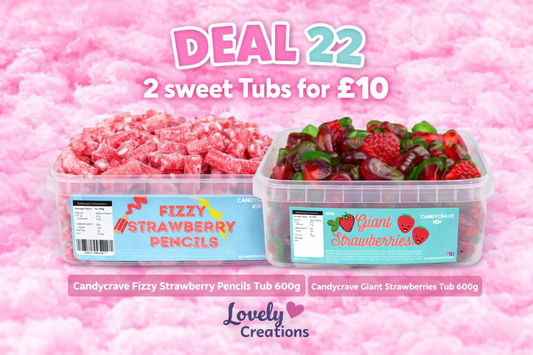 Sweet Tubs 2 for £10 (Deal 22)