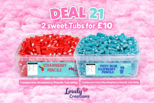 Sweet Tubs 2 for £10 ( Deal 21)