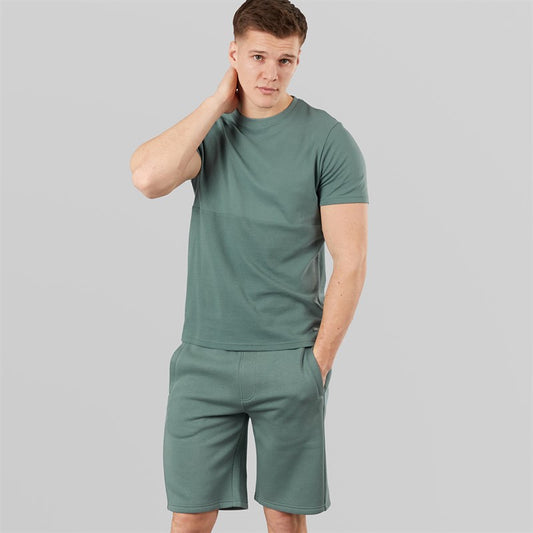 Bench Mens Varem T-Shirt And Shorts Set