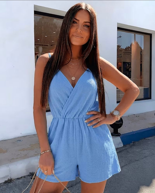 Ladies Blue jumpsuit