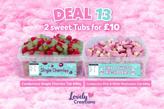 Sweet Tubs 2 for £10 (Deal 13)